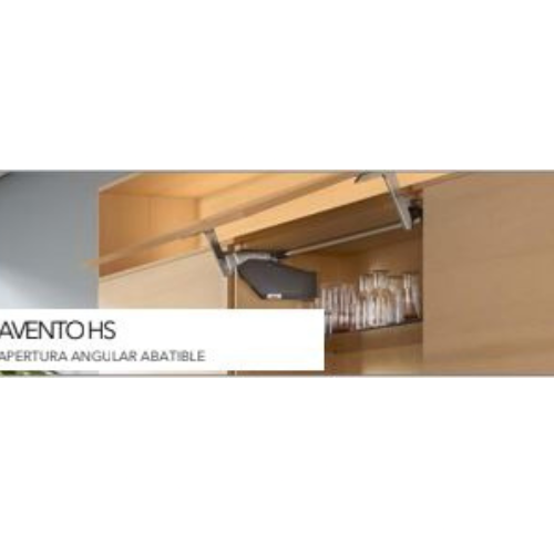 Touch-Lift Cabinet Support / Gas Piston Parallel Opening / Effortless Furniture Access